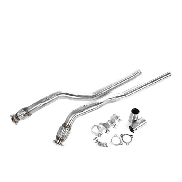 美國IE 高流量性能當派 排氣管 奧迪 B8/8.5 S4 S5 8R Q5 SQ5 C7 A6 3.0T 機械增壓