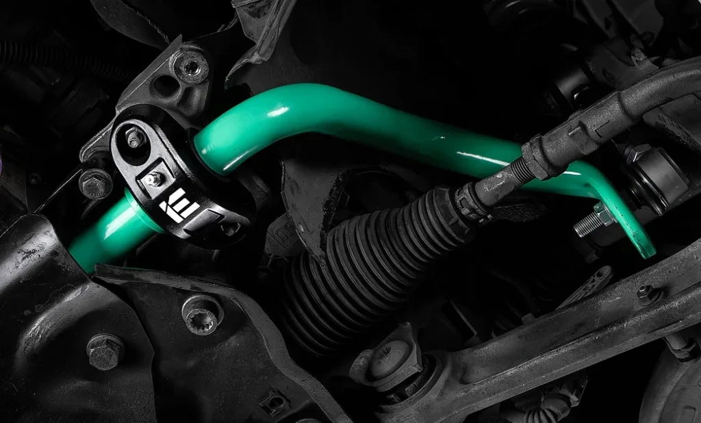 iE B10 S5 Front Sway Bar Fitment