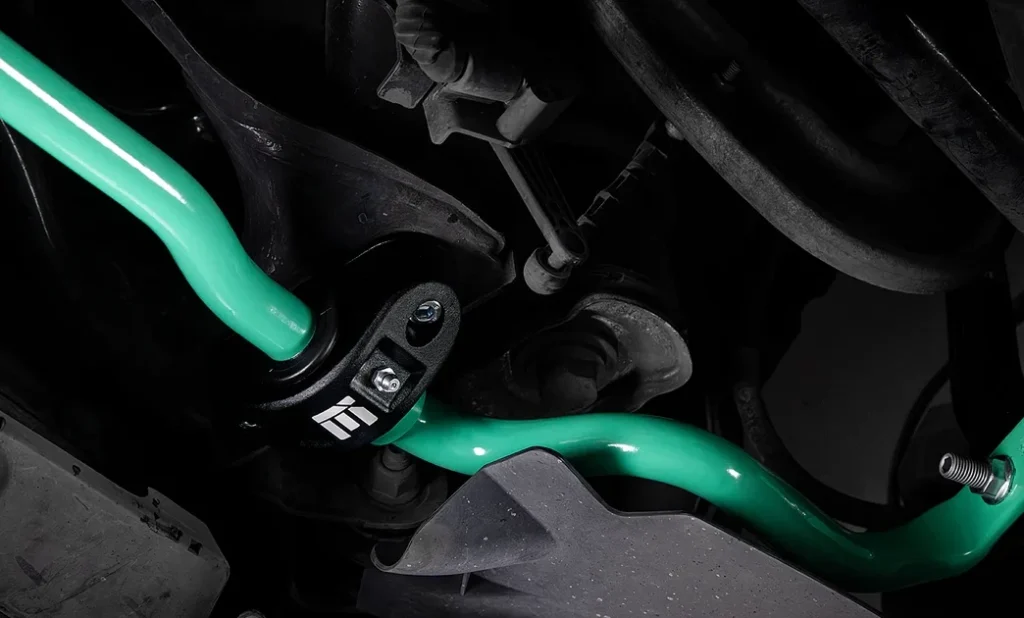 iE B10 S5 Rear Sway Bar Fitment